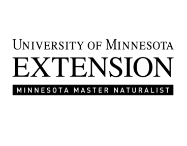 White background with black serif lettering in all caps: University of Minnesota Extension - Minnesota Master Naturalist